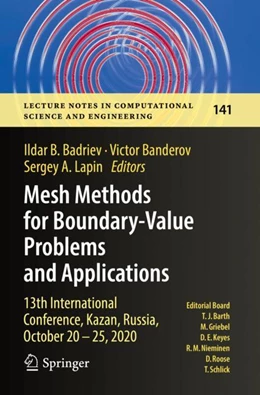 Abbildung von Badriev / Banderov | Mesh Methods for Boundary-Value Problems and Applications | 1. Auflage | 2023 | 141 | beck-shop.de