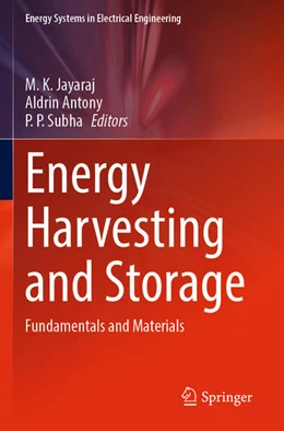 Abbildung von Jayaraj / Antony | Energy Harvesting and Storage | 1. Auflage | 2023 | beck-shop.de