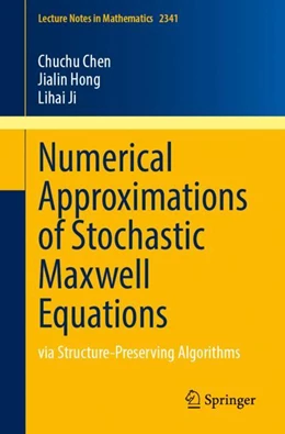 Abbildung von Chen / Hong | Numerical Approximations of Stochastic Maxwell Equations | 1. Auflage | 2024 | 2341 | beck-shop.de