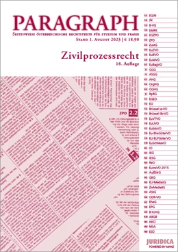 Abbildung von Deixler-Hübner | Paragraph - Zivilprozessrecht | 18. Auflage | 2023 | beck-shop.de