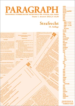 Abbildung von Birklbauer | Paragraph - Strafrecht | 18. Auflage | 2023 | beck-shop.de
