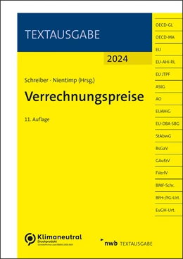 Abbildung von Schreiber / Nientimp | Verrechnungspreise | 11. Auflage | 2024 | beck-shop.de
