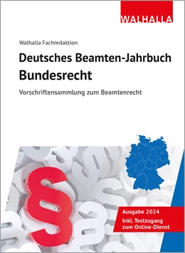 Abbildung von Walhalla Fachredaktion | Deutsches Beamten-Jahrbuch Bundesrecht 2024 | 15. Auflage | 2024 | beck-shop.de