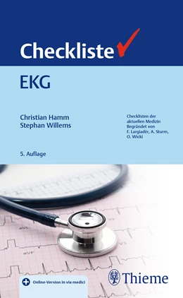 Abbildung von Hamm / Willems | Checkliste EKG | 5. Auflage | 2023 | beck-shop.de