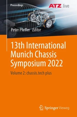 Abbildung von Pfeffer | 13th International Munich Chassis Symposium 2022 | 1. Auflage | 2024 | beck-shop.de