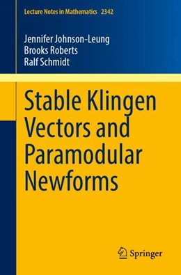 Abbildung von Johnson-Leung / Roberts | Stable Klingen Vectors and Paramodular Newforms | 1. Auflage | 2023 | 2342 | beck-shop.de