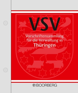 Abbildung von Vorschriftensammlung für die Verwaltung in Thüringen (VSV) | 1. Auflage | 2024 | beck-shop.de