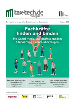 Abbildung von tax-tech.de - magazin • Ausgabe 2/2023 | | 2023 | beck-shop.de