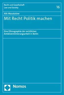 Abbildung von Mazukatow | Mit Recht Politik machen | 1. Auflage | 2023 | 16 | beck-shop.de