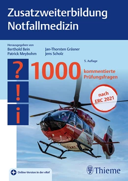 Abbildung von Bein / Gräsner | Zusatzweiterbildung Notfallmedizin | 5. Auflage | 2023 | beck-shop.de