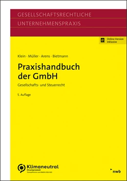 Abbildung von Klein / Müller | Praxishandbuch der GmbH | 5. Auflage | 2024 | beck-shop.de