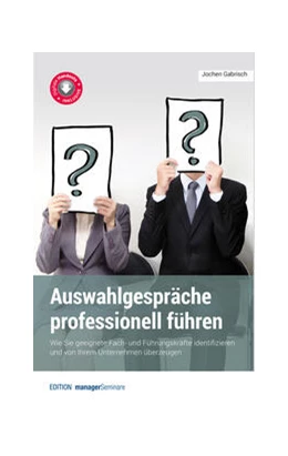 Abbildung von Gabrisch | Auswahlgespräche professionell führen | 1. Auflage | 2020 | beck-shop.de