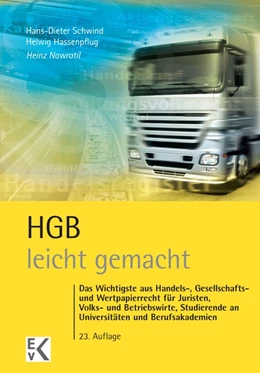 Abbildung von Nawratil | HGB - leicht gemacht. | 23. Auflage | 2015 | beck-shop.de