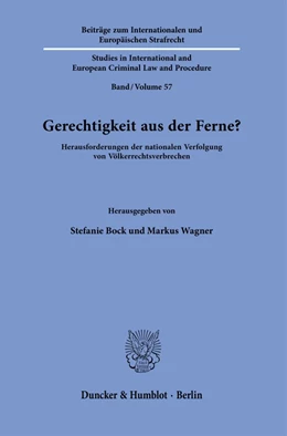 Abbildung von Bock / Wagner | Gerechtigkeit aus der Ferne? | 1. Auflage | 2023 | beck-shop.de