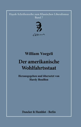 Abbildung von Voegeli / Bouillon | Der amerikanische Wohlfahrtsstaat. | 1. Auflage | 2023 | beck-shop.de