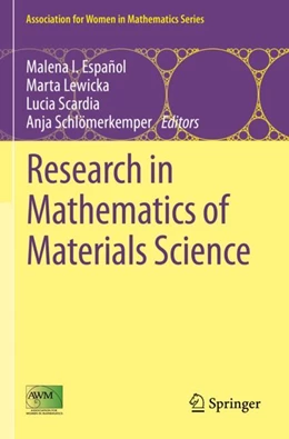 Abbildung von Español / Lewicka | Research in Mathematics of Materials Science | 1. Auflage | 2023 | 31 | beck-shop.de