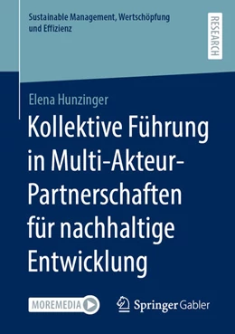 Abbildung von Hunzinger | Kollektive Führung in Multi-Akteur-Partnerschaften für nachhaltige Entwicklung | 1. Auflage | 2023 | beck-shop.de