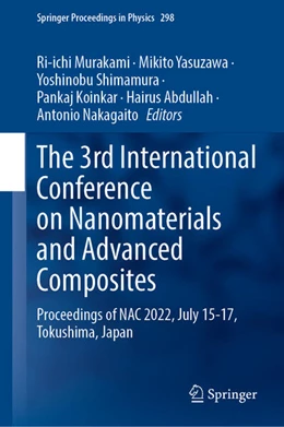 Abbildung von Murakami / Yasuzawa | The 3rd International Conference on Nanomaterials and Advanced Composites | 1. Auflage | 2023 | 298 | beck-shop.de
