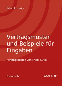 Abbildung von Cutka | Vertragsmuster und Beispiele für Eingaben 9. Auflage | 9. Auflage | 2023 | beck-shop.de