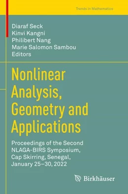 Abbildung von Seck / Kangni | Nonlinear Analysis, Geometry and Applications | 1. Auflage | 2023 | beck-shop.de