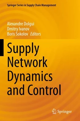 Abbildung von Dolgui / Ivanov | Supply Network Dynamics and Control | 1. Auflage | 2023 | 20 | beck-shop.de