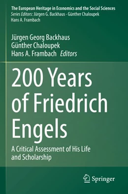 Abbildung von Backhaus / Chaloupek | 200 Years of Friedrich Engels | 1. Auflage | 2023 | 25 | beck-shop.de