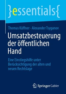 Abbildung von Küffner / Tsyganov | Umsatzbesteuerung der öffentlichen Hand | 1. Auflage | 2023 | beck-shop.de