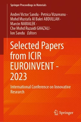 Abbildung von Sandu / Vizureanu | Selected Papers from ICIR EUROINVENT - 2023 | 1. Auflage | 2023 | 38 | beck-shop.de