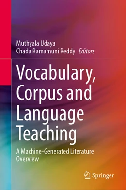 Abbildung von Udaya / Reddy | Vocabulary, Corpus and Language Teaching | 1. Auflage | 2024 | beck-shop.de
