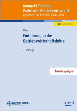 Abbildung von Olfert | Kompakt-Training Einführung in die Betriebswirtschaftslehre | 7. Auflage | 2023 | beck-shop.de