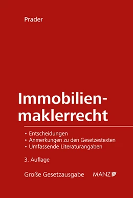 Abbildung von Prader | Immobilienmaklerrecht | 3. Auflage | 2023 | 78 | beck-shop.de