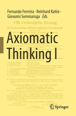 Abbildung von Ferreira / Kahle | Axiomatic Thinking I | 1. Auflage | 2023 | beck-shop.de