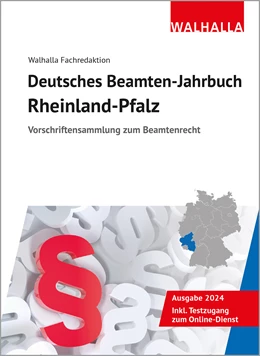 Abbildung von Walhalla Fachredaktion | Deutsches Beamten-Jahrbuch Rheinland-Pfalz 2024 | 15. Auflage | 2024 | beck-shop.de