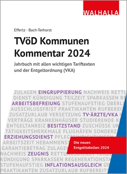 Abbildung von Effertz / Bach-Terhorst | TVöD Kommunen Kommentar 2024 | 1. Auflage | 2024 | beck-shop.de