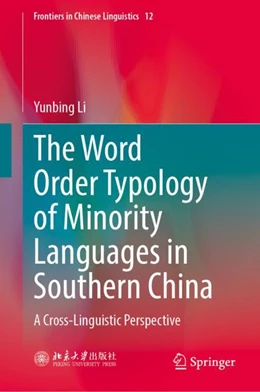 Abbildung von Li | The Word Order Typology of Minority Languages in Southern China | 1. Auflage | 2024 | 12 | beck-shop.de