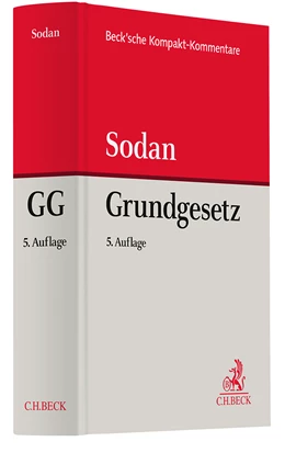 Abbildung von Sodan | Grundgesetz: GG | 5. Auflage | 2024 | beck-shop.de