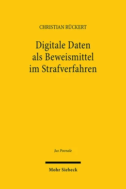 Abbildung von Rückert | Digitale Daten als Beweismittel im Strafverfahren | 1. Auflage | 2023 | 24 | beck-shop.de