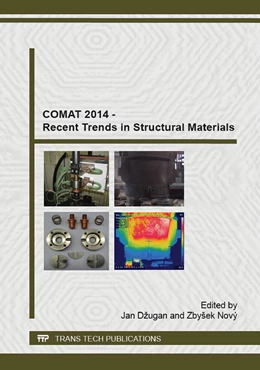 Abbildung von Dzugan / Novy | COMAT 2014 - Recent Trends in Structural Materials | 1. Auflage | 2015 | beck-shop.de