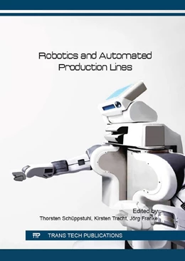 Abbildung von Schüppstuhl / Tracht | Robotics and Automated Production Lines | 1. Auflage | 2016 | beck-shop.de