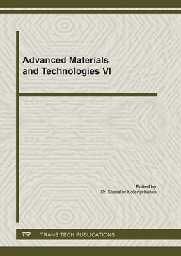 Abbildung von Kolisnychenko | Advanced Materials and Technologies VI | 1. Auflage | 2021 | beck-shop.de