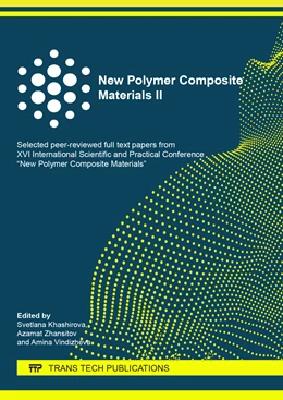 Abbildung von Khashirova / Zhansitov | New Polymer Composite Materials II | 1. Auflage | 2020 | beck-shop.de