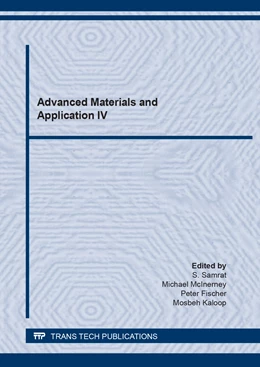 Abbildung von Samrat / McInerney | Advanced Materials and Application IV | 1. Auflage | 2021 | beck-shop.de