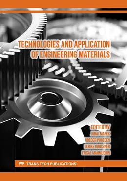 Abbildung von Marek / Pobegen | Technologies and Application of Engineering Materials | 1. Auflage | 2023 | beck-shop.de