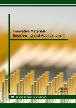 Abbildung von Ahn | Innovative Materials: Engineering and Applications II | 1. Auflage | 2017 | beck-shop.de
