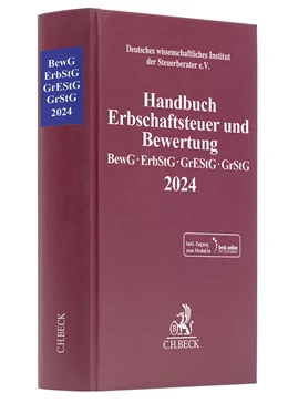 Abbildung von Handbuch Erbschaftsteuer und Bewertung 2024: BewG, ErbStG, GrEStG, GrStG 2024 | 1. Auflage | 2024 | beck-shop.de