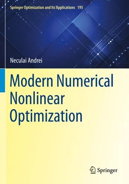 Abbildung von Andrei | Modern Numerical Nonlinear Optimization | 1. Auflage | 2023 | 195 | beck-shop.de