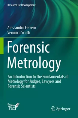 Abbildung von Ferrero / Scotti | Forensic Metrology | 1. Auflage | 2023 | beck-shop.de