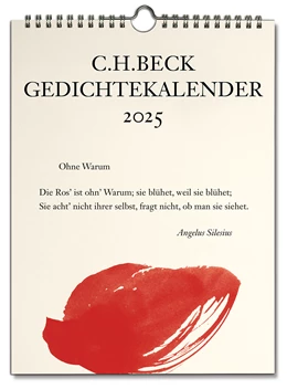 Abbildung von C.H. Beck Gedichtekalender | 1. Auflage | 2024 | beck-shop.de