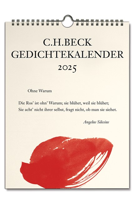 Cover: , C.H. Beck Gedichtekalender