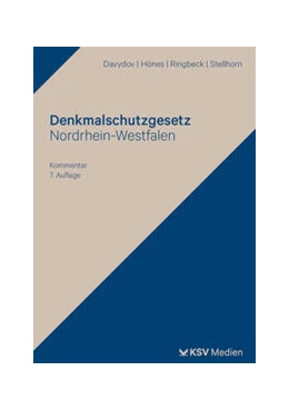 Abbildung von Davydov / Hönes | Denkmalschutzgesetz Nordrhein-Westfalen | 7. Auflage | 2024 | beck-shop.de